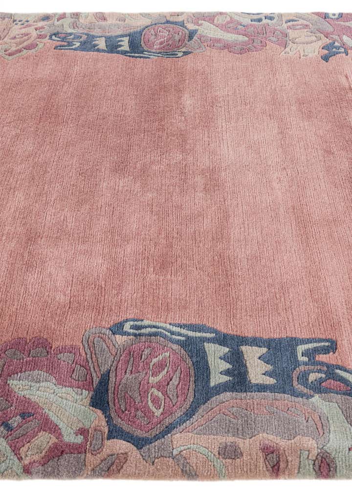 4' 2 x 5' 10 Hand Knotted Nepal Wool Rug