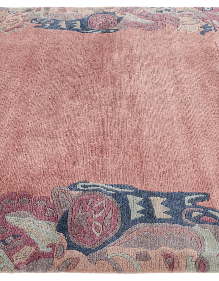 Detail image of 4' 2 x 5' 10 Hand Knotted Nepal Wool Rug