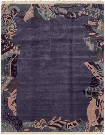 8' 3 x 11' Hand Knotted Nepal Wool Rug