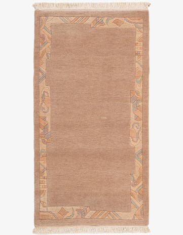 2' 6 x 4' 9 Hand Knotted Nepal Wool Rug