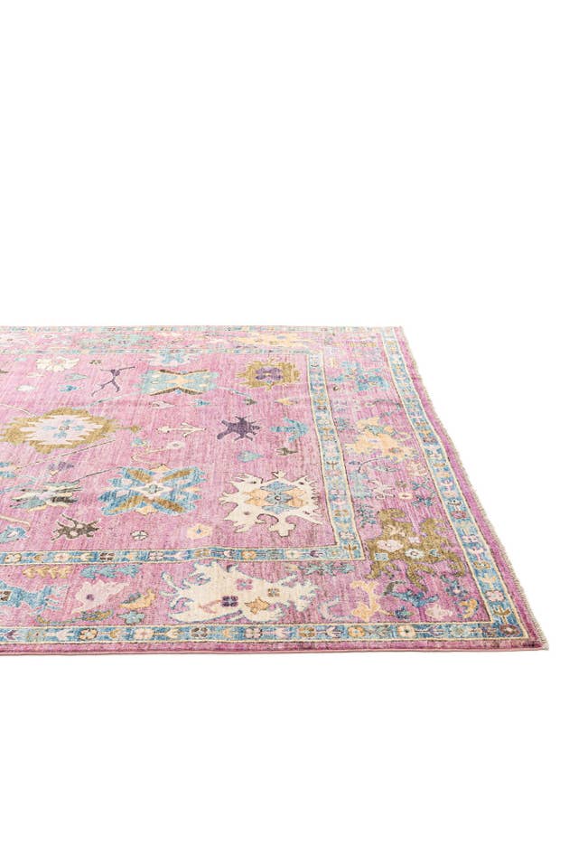 Detail image of 8' x 9' 9 Hand Knotted Oushak Wool Rug