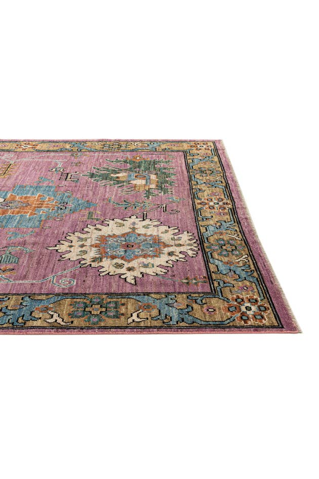 Detail image of 8' 3 x 9' 10 Hand Knotted Oushak Wool Rug