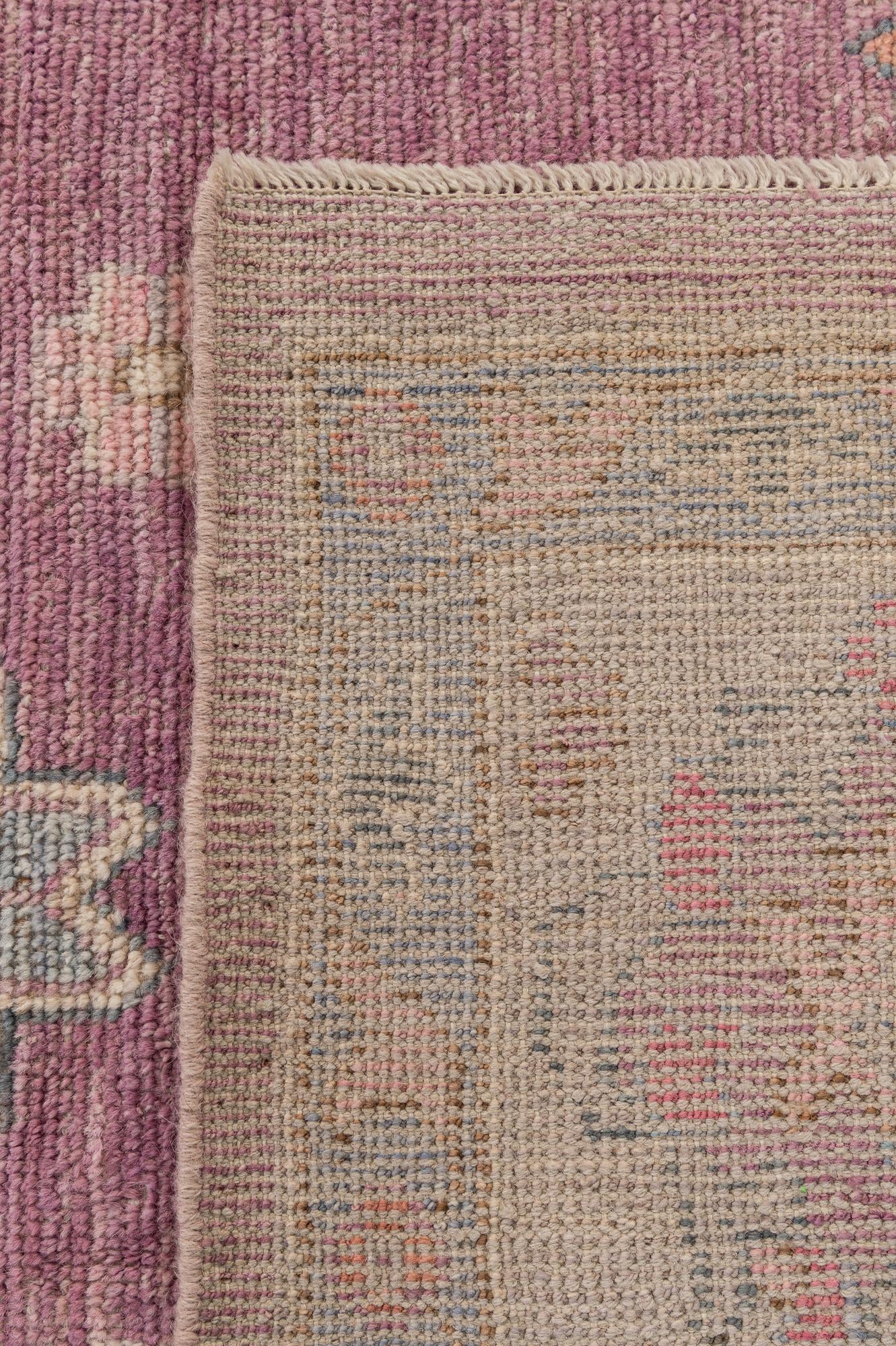 10' 3 x 14' 1 Hand Knotted Oushak Wool Rug