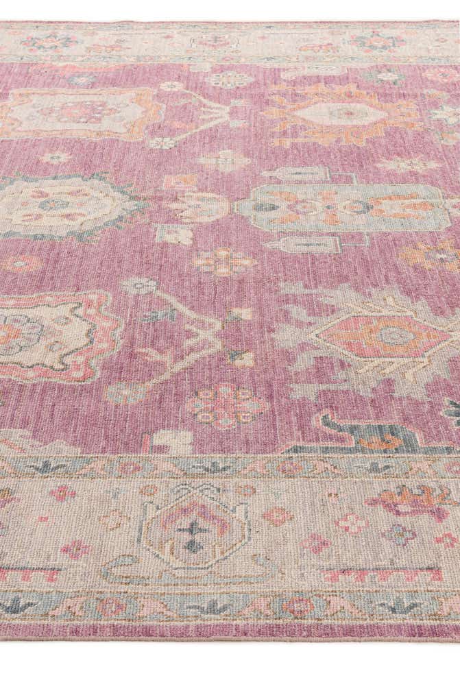 10' 3 x 14' 1 Hand Knotted Oushak Wool Rug