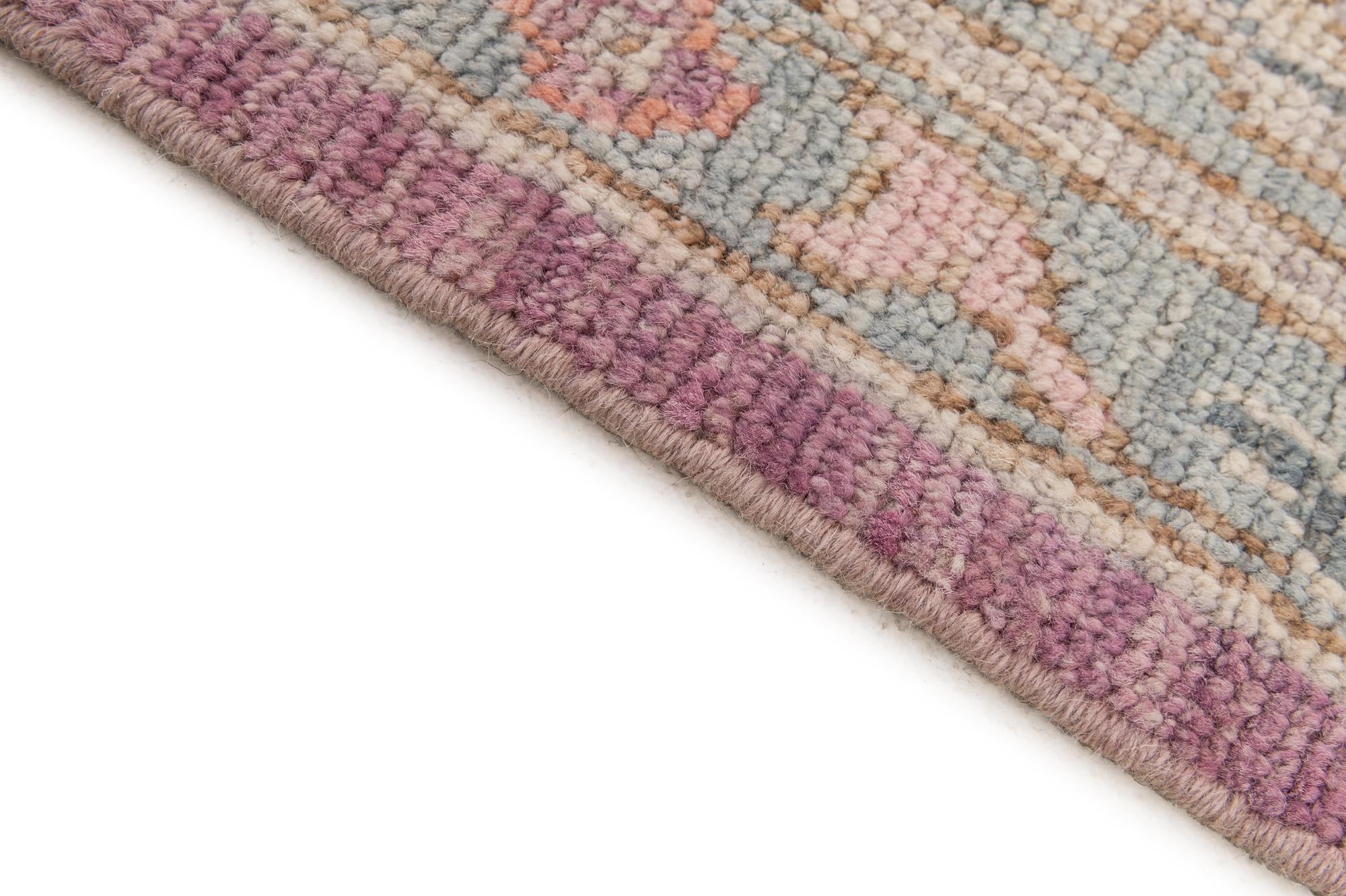 10' 3 x 14' 1 Hand Knotted Oushak Wool Rug