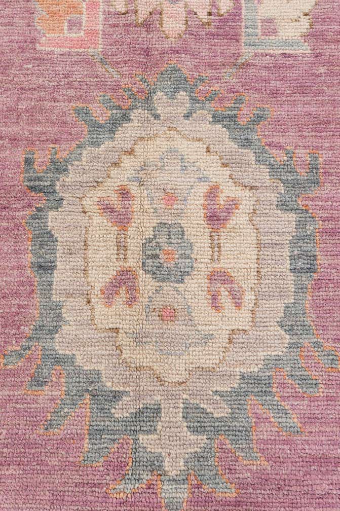 10' 3 x 14' 1 Hand Knotted Oushak Wool Rug