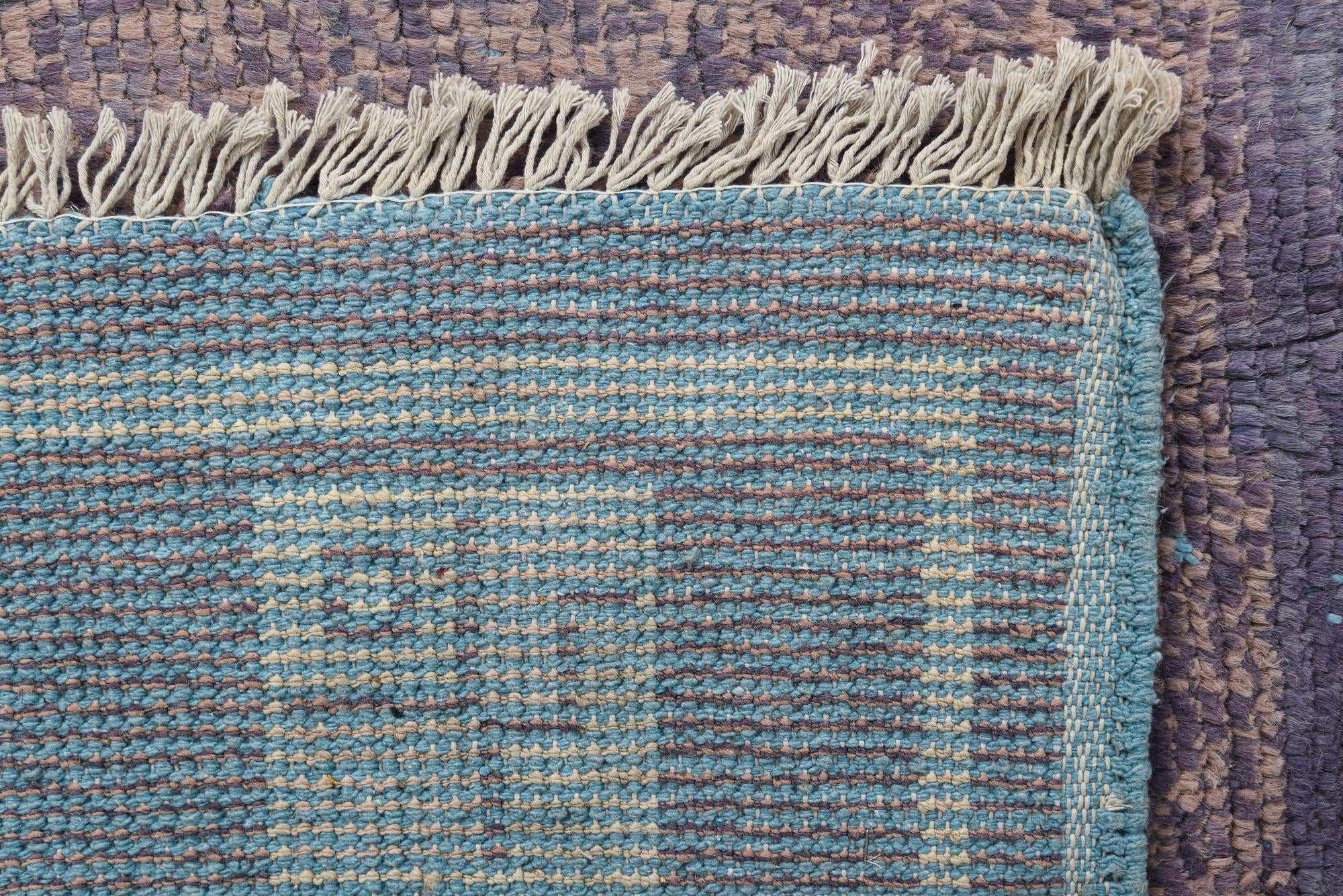 8' 1 x 10' 10 Hand Knotted Oushak Wool Rug