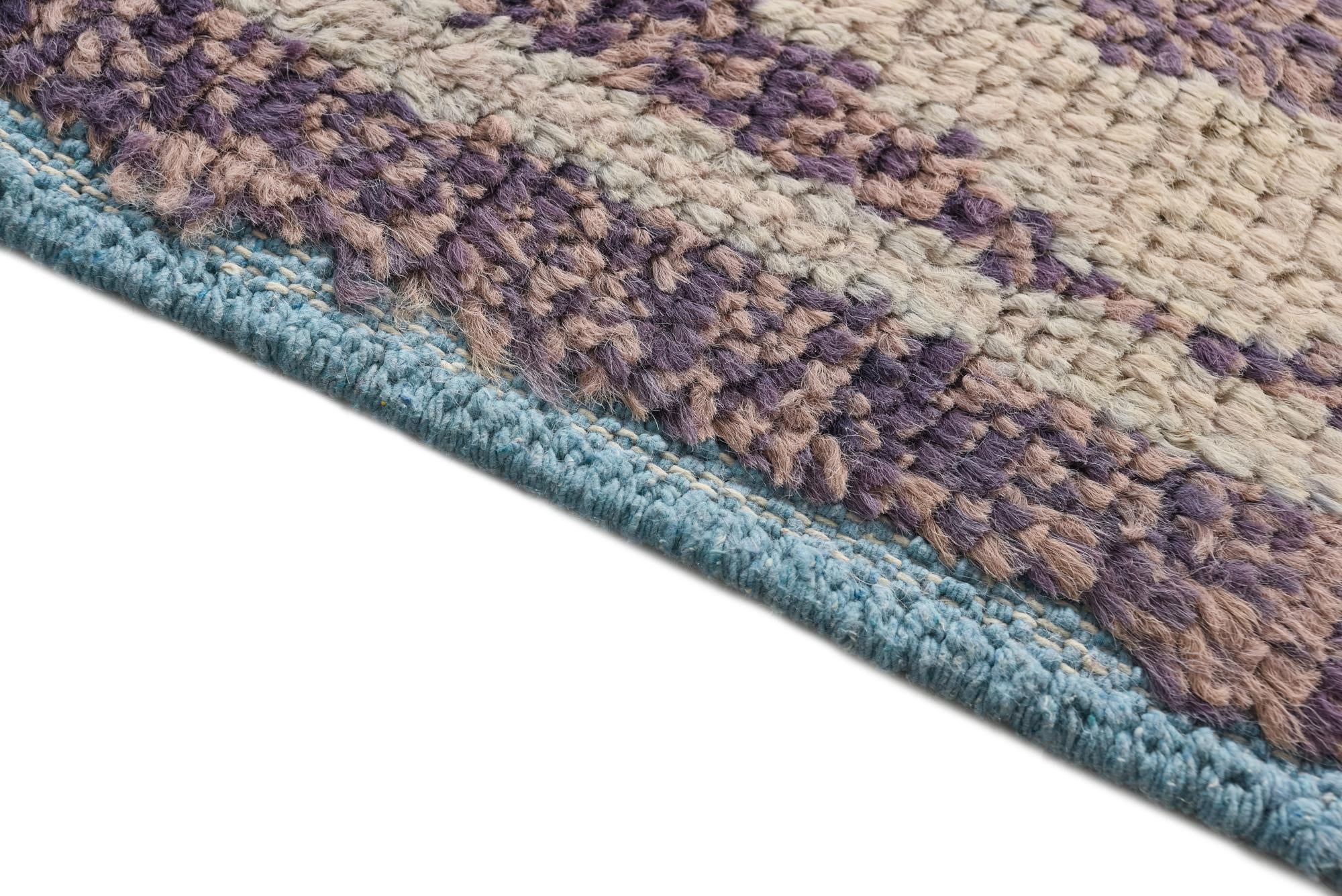 8' 1 x 10' 10 Hand Knotted Oushak Wool Rug