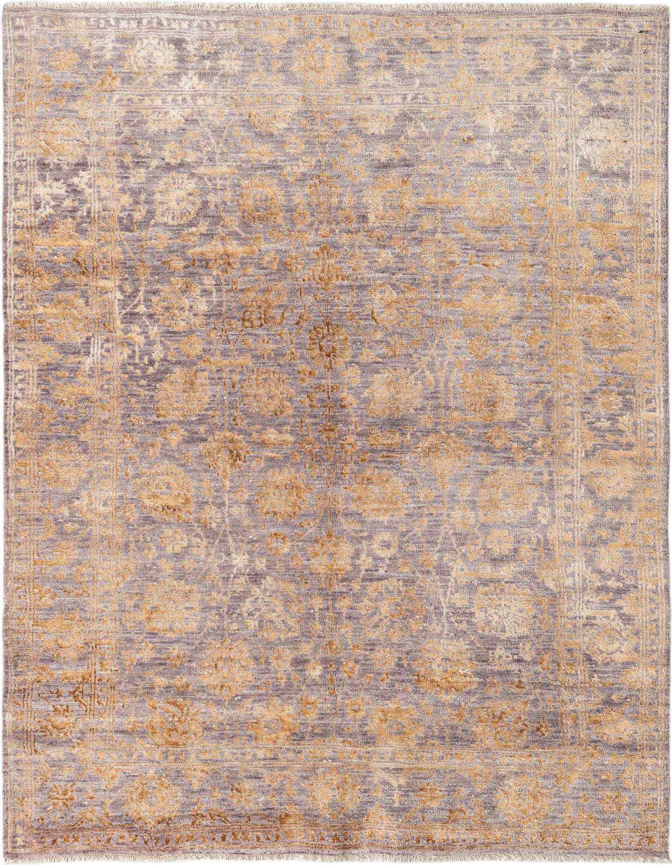 5' 8 x 8' 4 Hand Knotted Peshawar Ziegler Rug