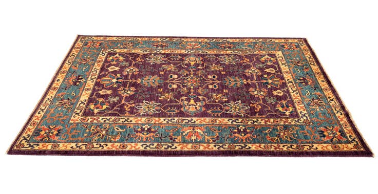 Detail image of 4' 11 x 6' 4 Sara Wool Rug