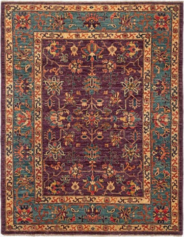 4' 11 x 6' 4 Sara Wool Rug