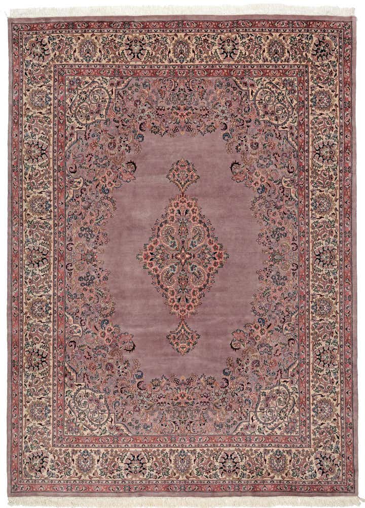 7' 10 x 10' 10 Hand Knotted Sarough Wool Rug