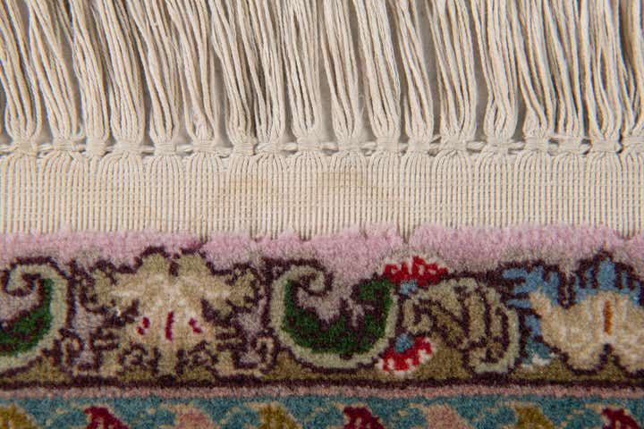 5' x 6' 8 Hand Knotted Tabriz Persian Rug