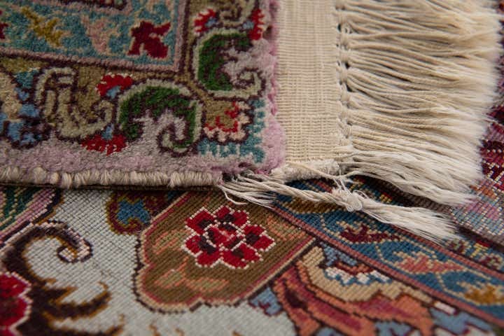 5' x 6' 8 Hand Knotted Tabriz Persian Rug