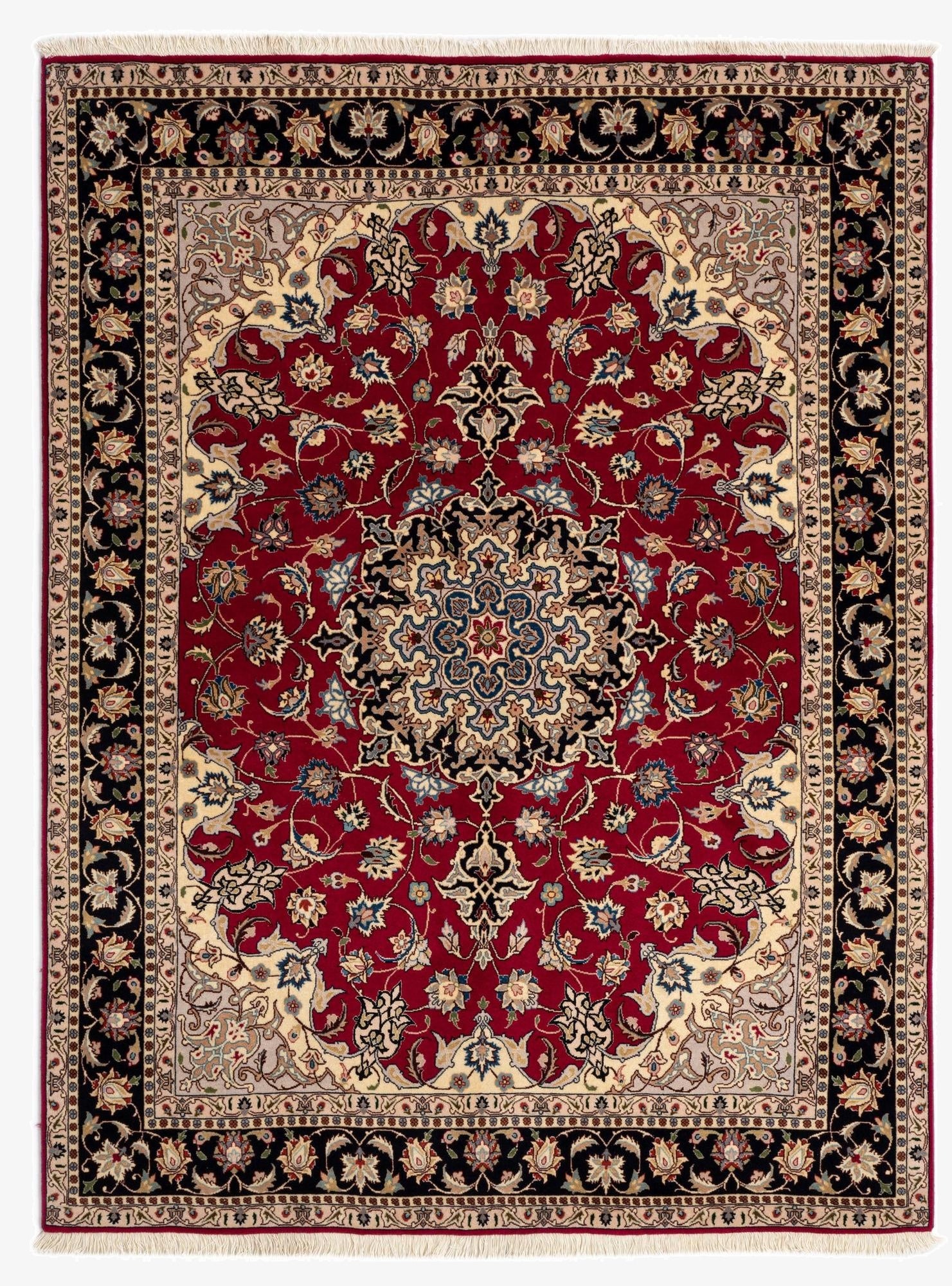 5' x 6' 8 Tabriz Rug