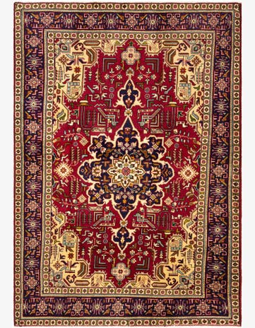 4' 5 x 6' 6 Tabriz Rug