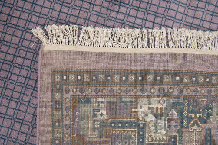 7' 6 x 10' 3 Hand Knotted Tibet Wool Rug