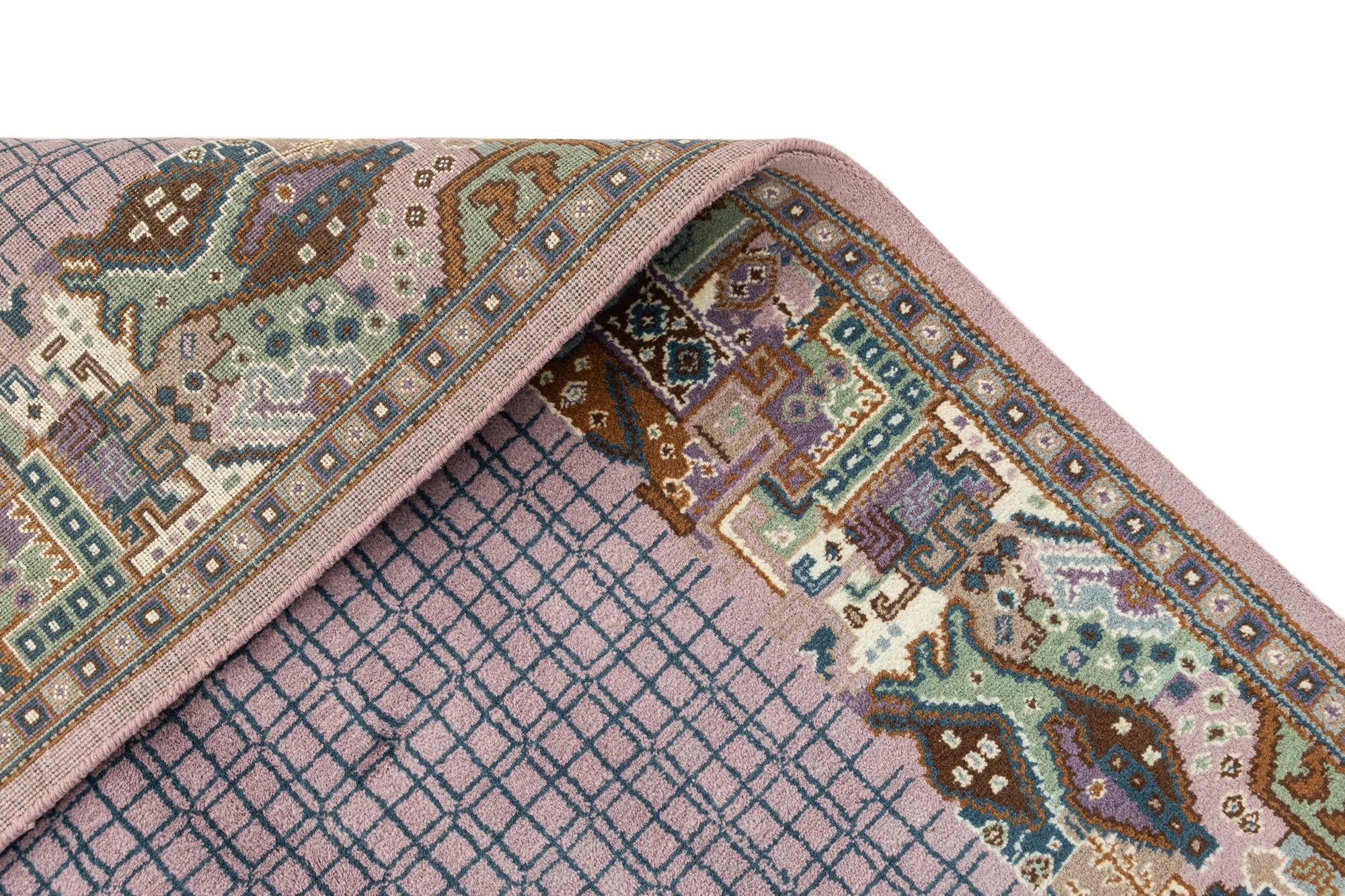 6' 6 x 10' Hand Knotted Tibet Wool Rug