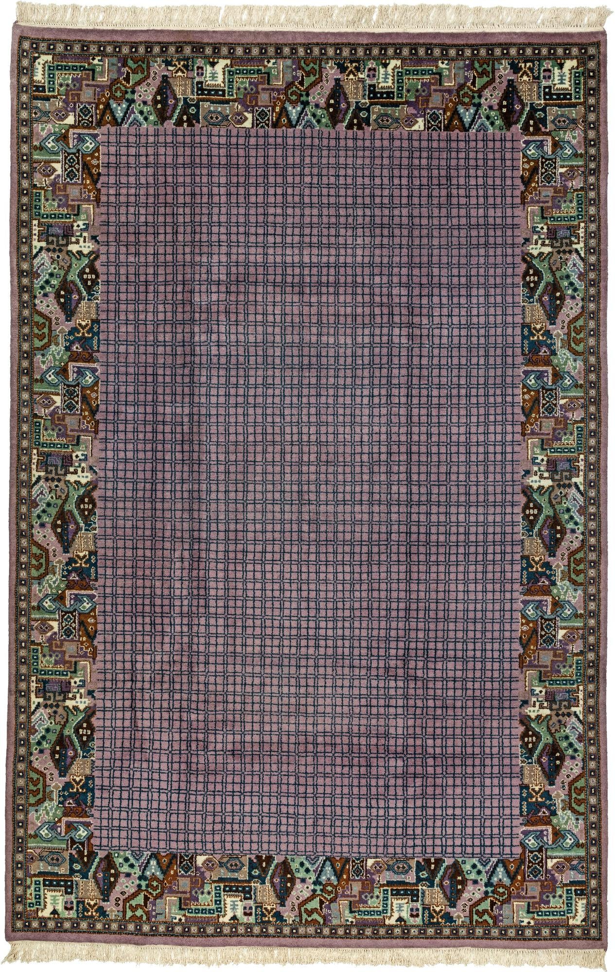 6' 6 x 10' Hand Knotted Tibet Wool Rug