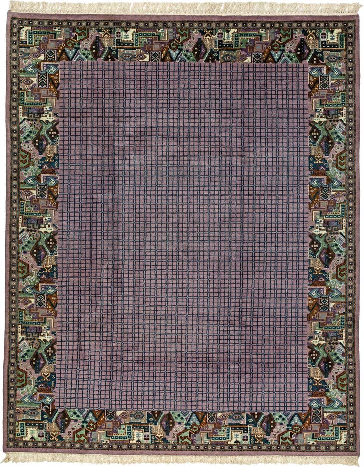 Detail image of 6' 6 x 10' Hand Knotted Tibet Wool Rug
