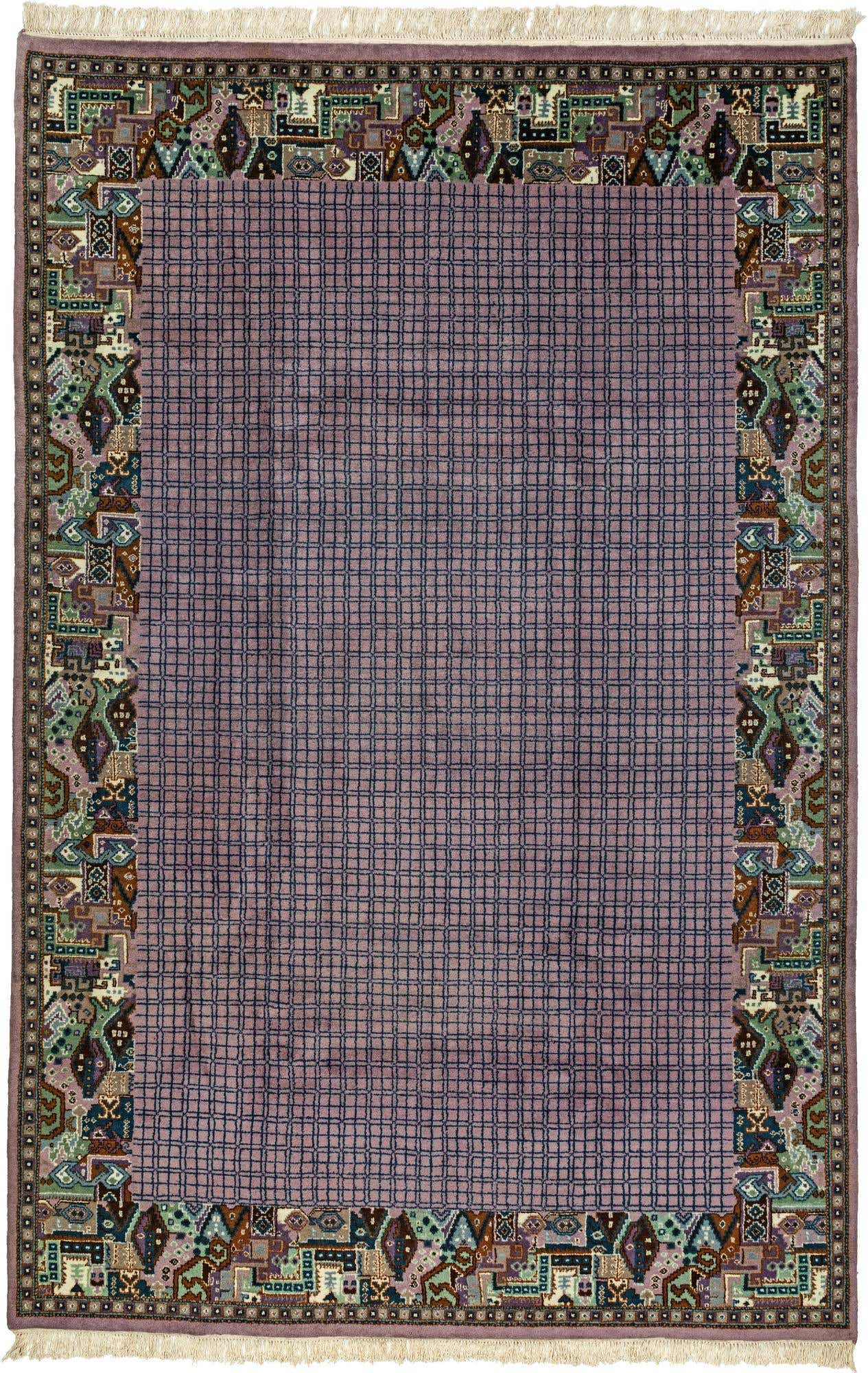 6' 6 x 10' Hand Knotted Tibet Wool Rug