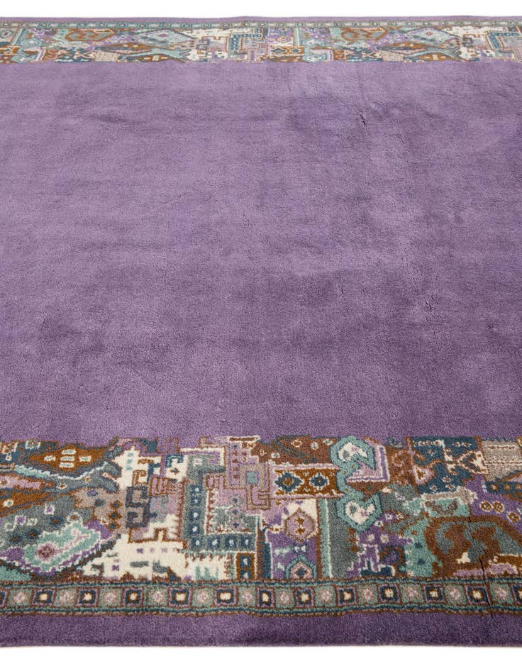 Detail image of 6' 8 x 8' 3 Hand Knotted Tibet Wool Rug