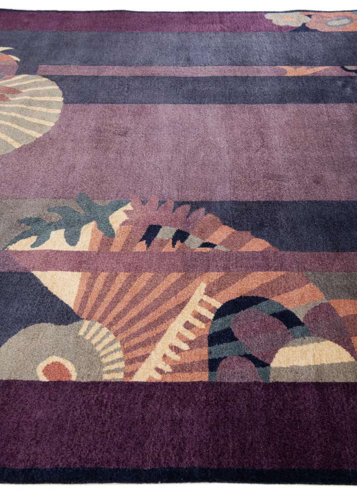 6' 6 x 9' 4 Hand Knotted Tibet Wool Rug