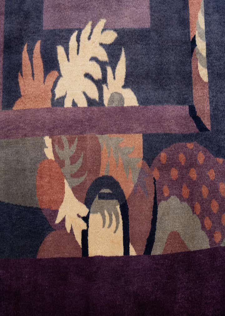 6' 6 x 9' 4 Hand Knotted Tibet Wool Rug