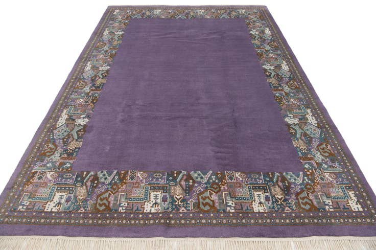 Detail image of 7' 4 x 10' 5 Hand Knotted Tibet Wool Rug