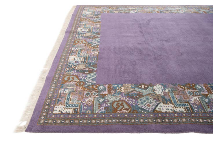 Detail image of 7' 4 x 10' 5 Hand Knotted Tibet Wool Rug