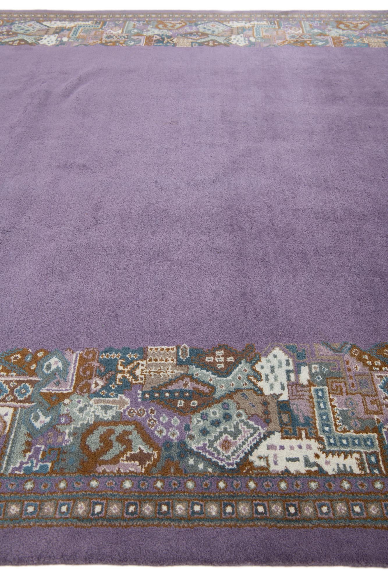 7' 4 x 10' 5 Hand Knotted Tibet Wool Rug