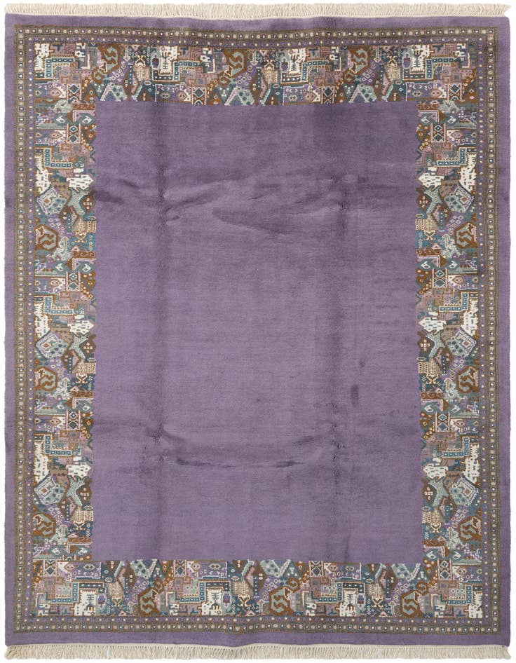 Detail image of 7' 4 x 10' 5 Hand Knotted Tibet Wool Rug
