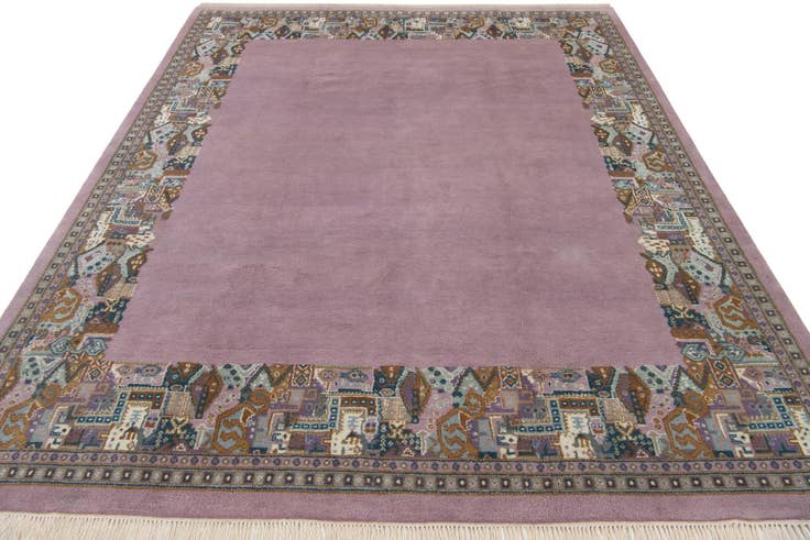 Detail image of 8' x 9' 10 Hand Knotted Tibet Wool Rug