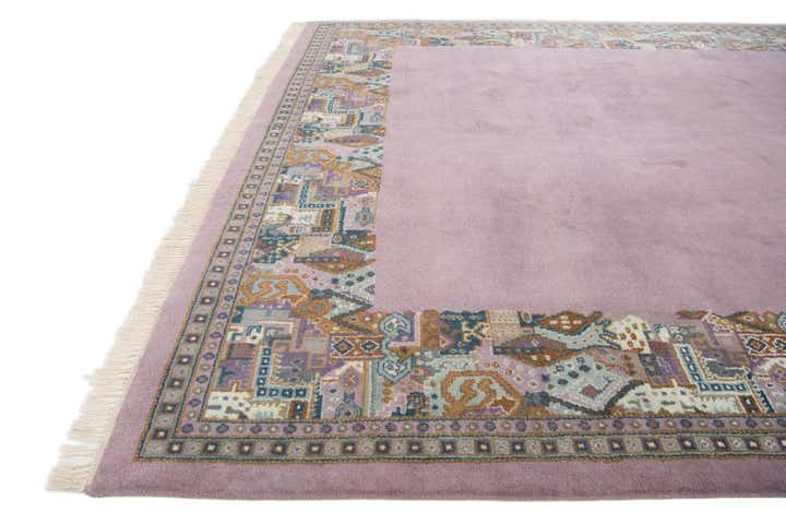 8' x 9' 10 Hand Knotted Tibet Wool Rug