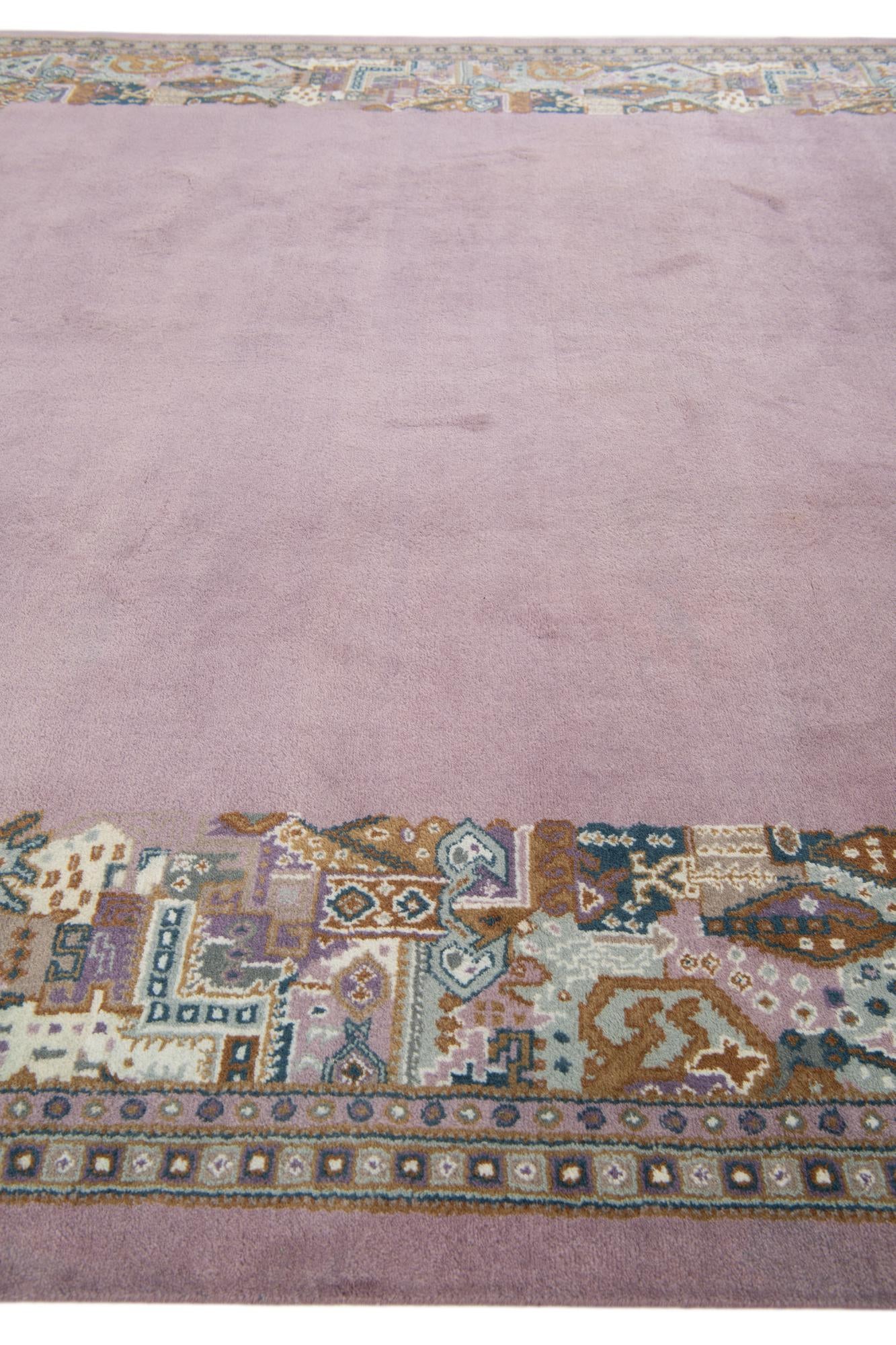 8' x 9' 10 Hand Knotted Tibet Wool Rug