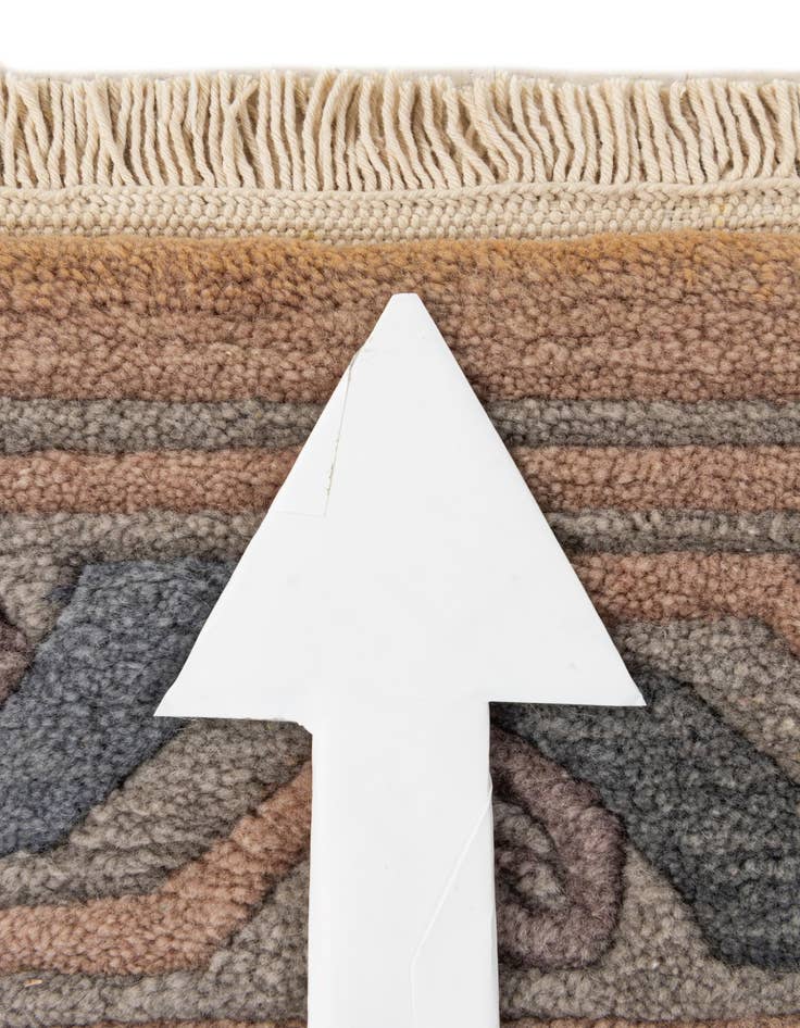 Detail image of 3' 1 x 5' 2  Hand Knotted Tibet Wool Rug