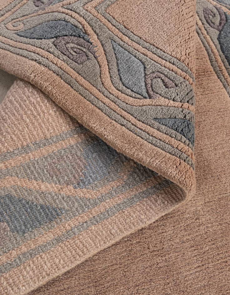 Detail image of 3' 1 x 5' 2  Hand Knotted Tibet Wool Rug