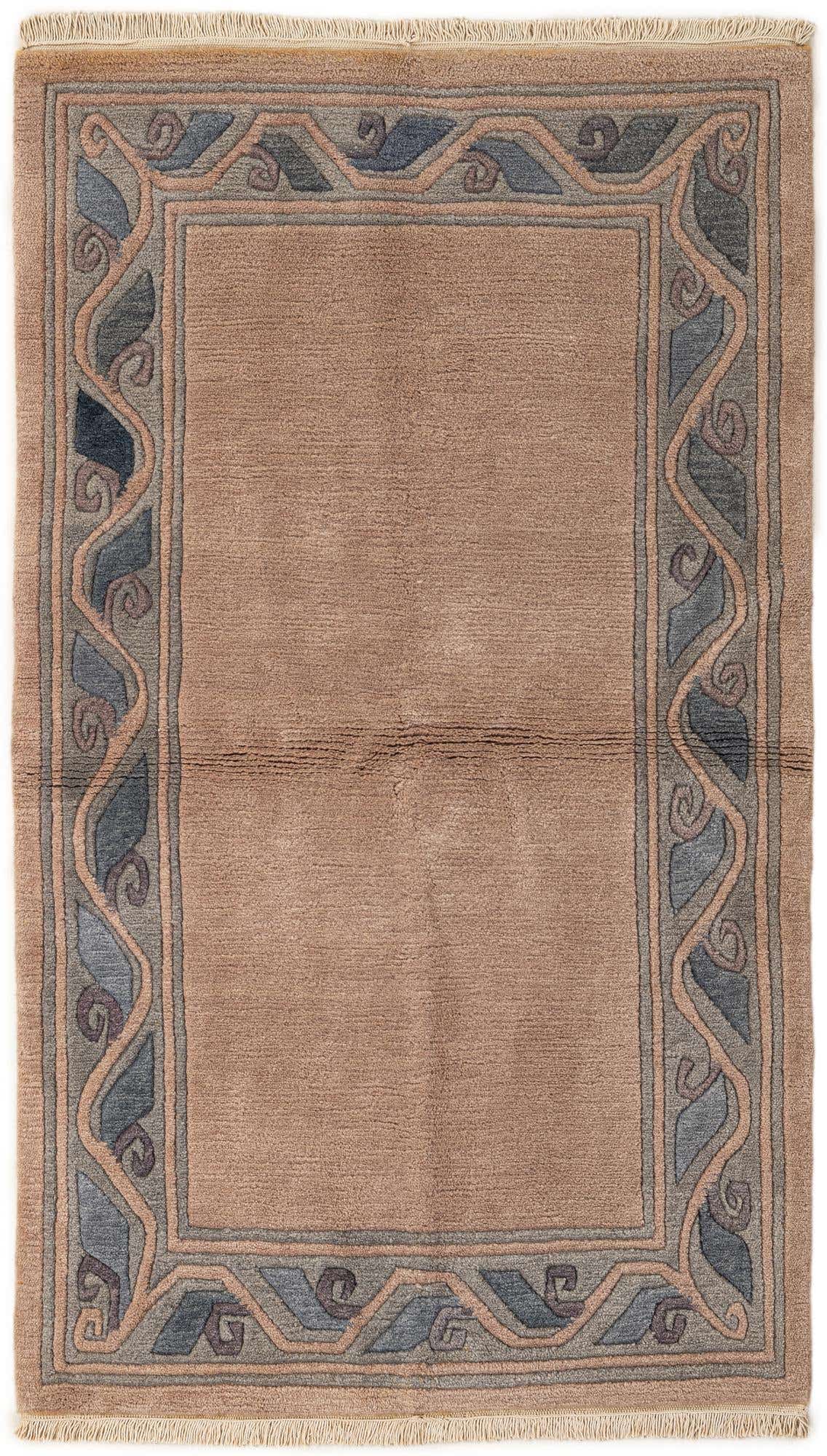 3' 1 x 5' 2 Hand Knotted Tibet Wool Rug