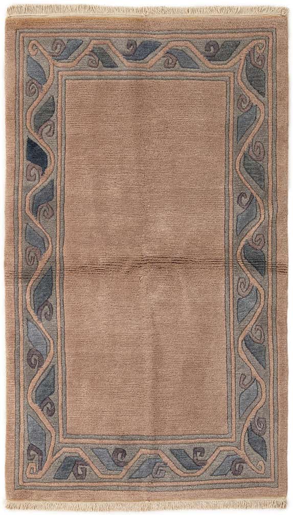 3' 1 x 5' 2 Hand Knotted Tibet Wool Rug
