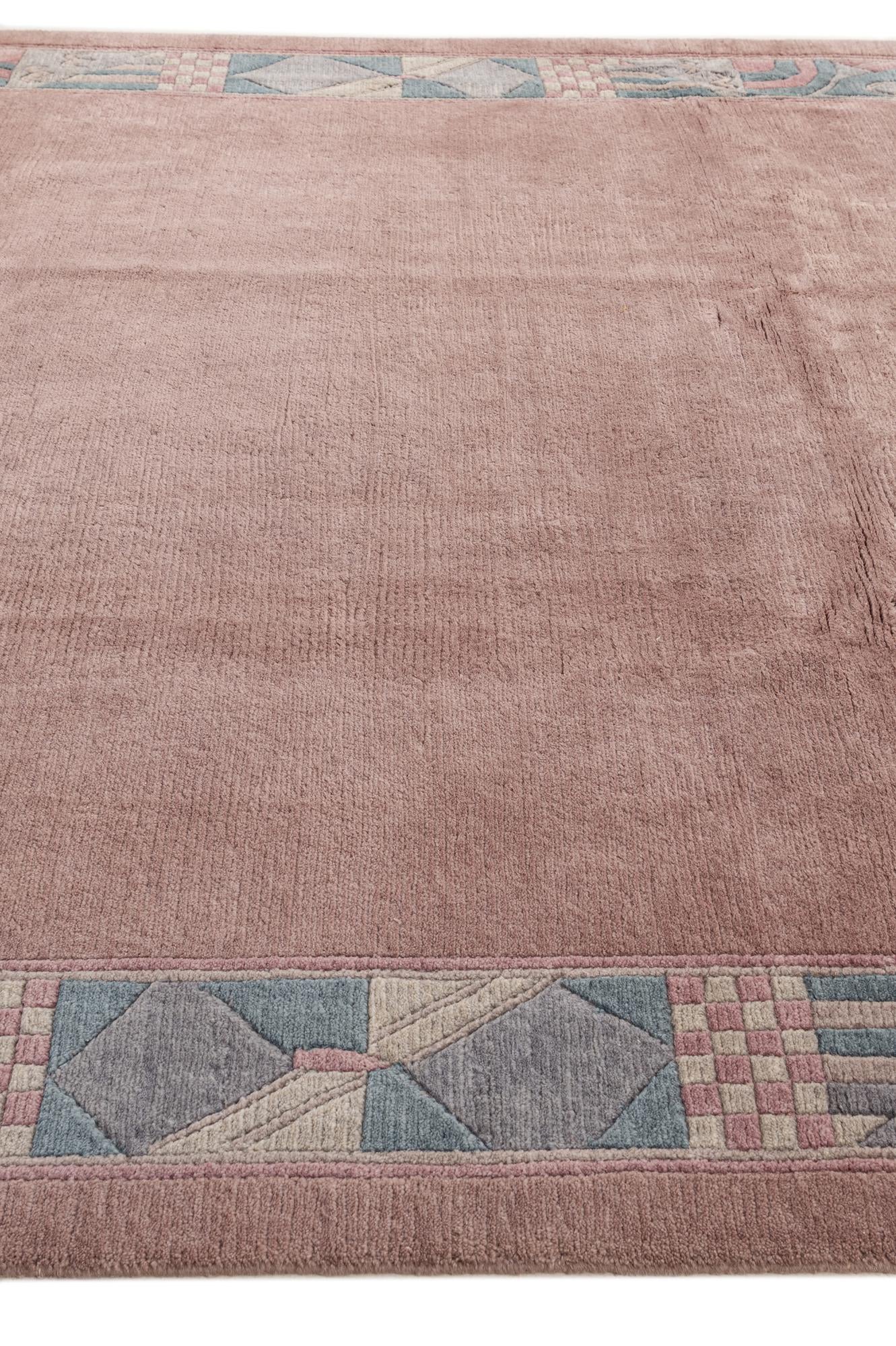 8' 4 x 11' 7 Hand Knotted Tibet Wool Rug