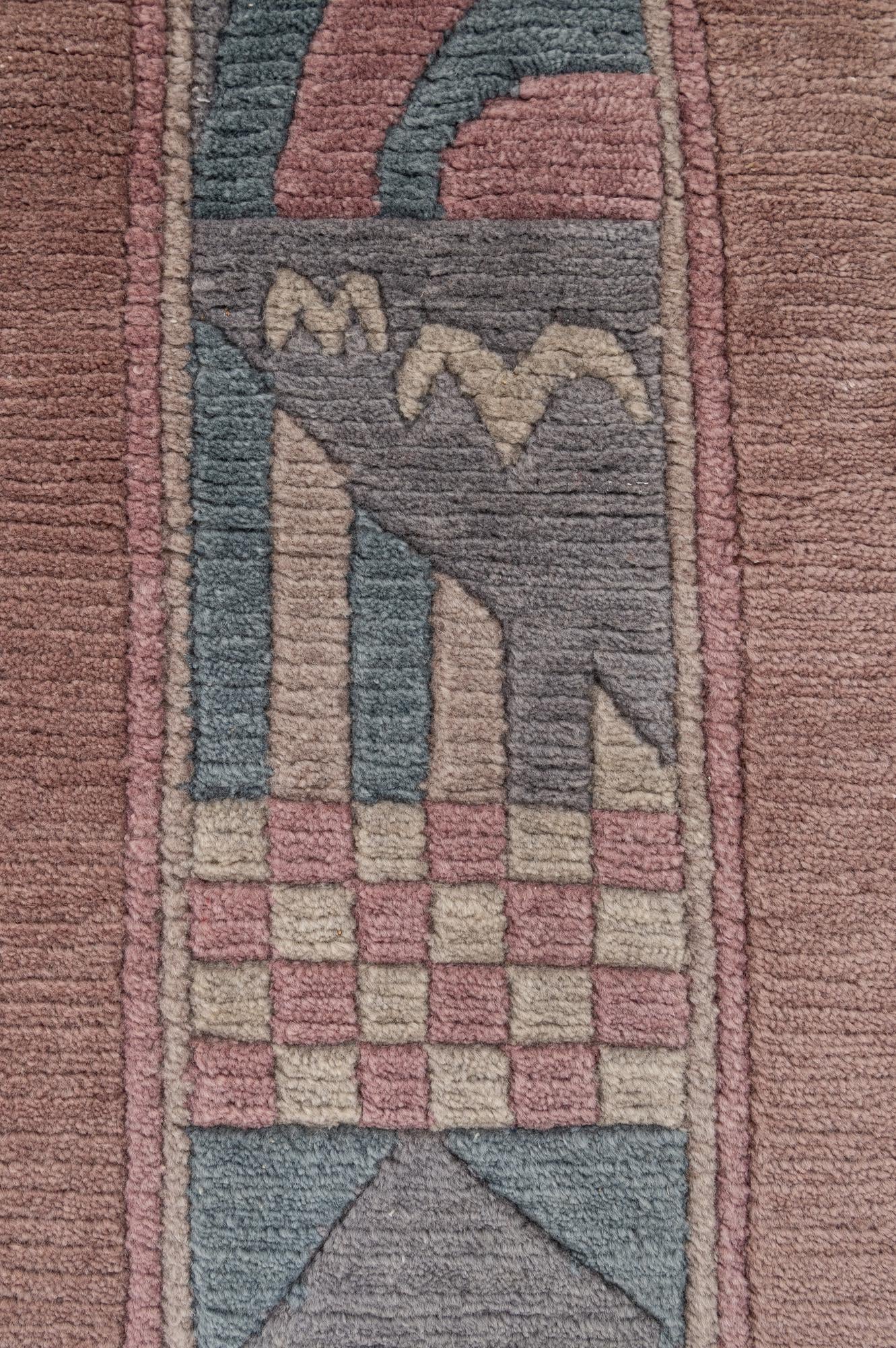 8' 4 x 11' 7 Hand Knotted Tibet Wool Rug