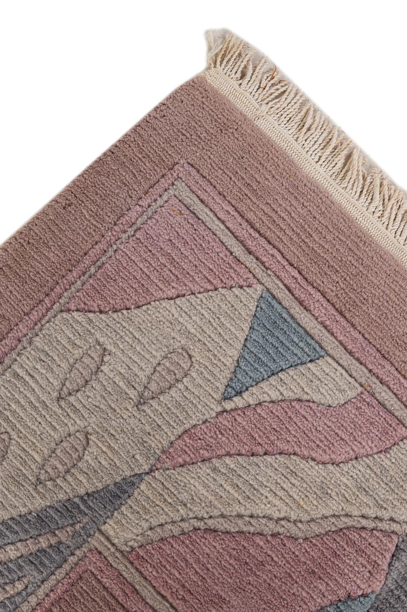 8' 4 x 11' 7 Hand Knotted Tibet Wool Rug