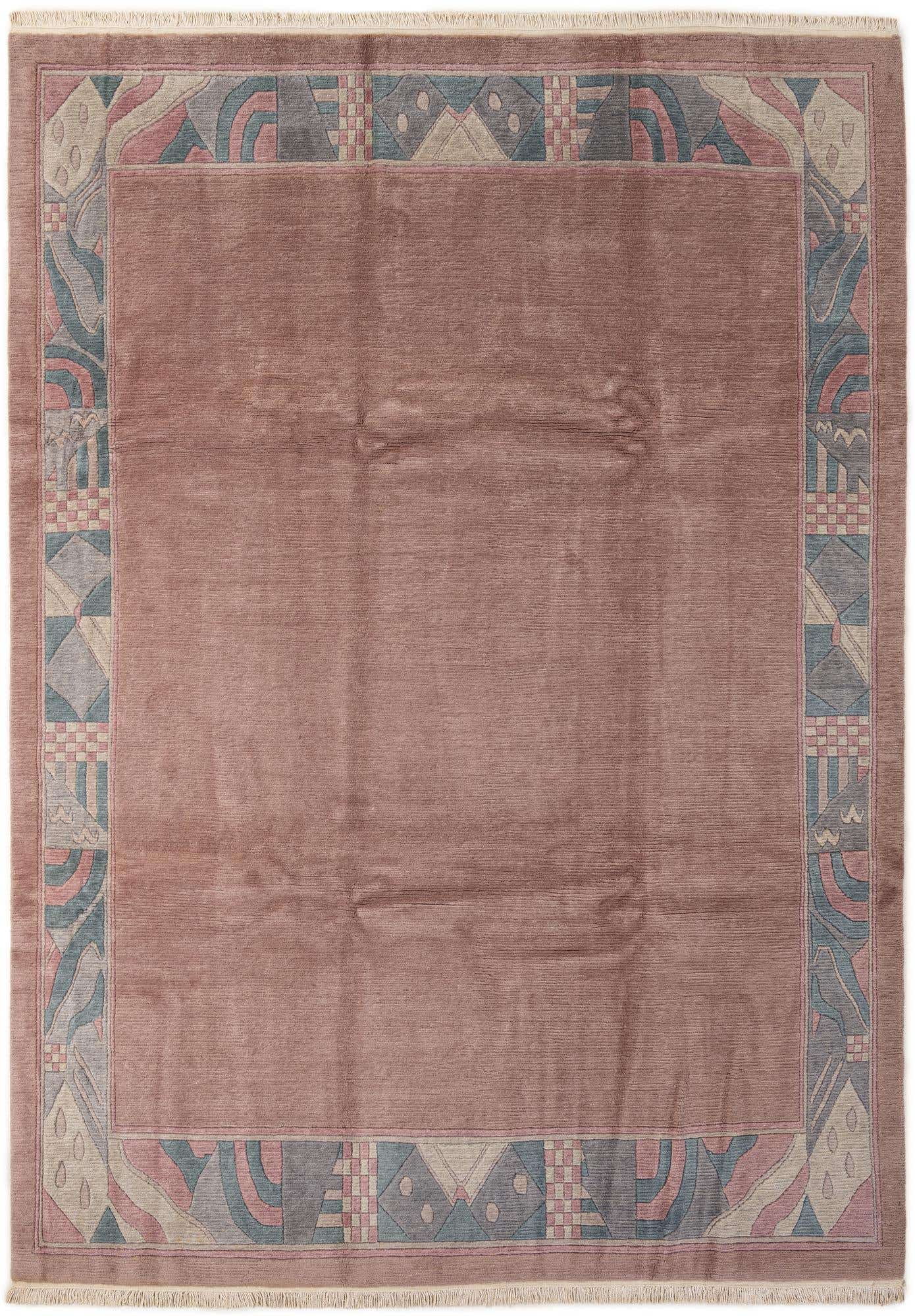 8' 4 x 11' 7 Hand Knotted Tibet Wool Rug