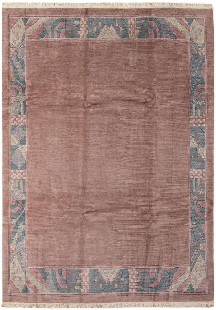 8' 4 x 11' 7 Hand Knotted Tibet Wool Rug