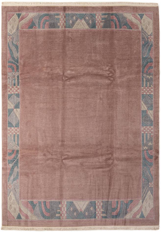 Detail image of 8' 4 x 11' 7 Hand Knotted Tibet Wool Rug