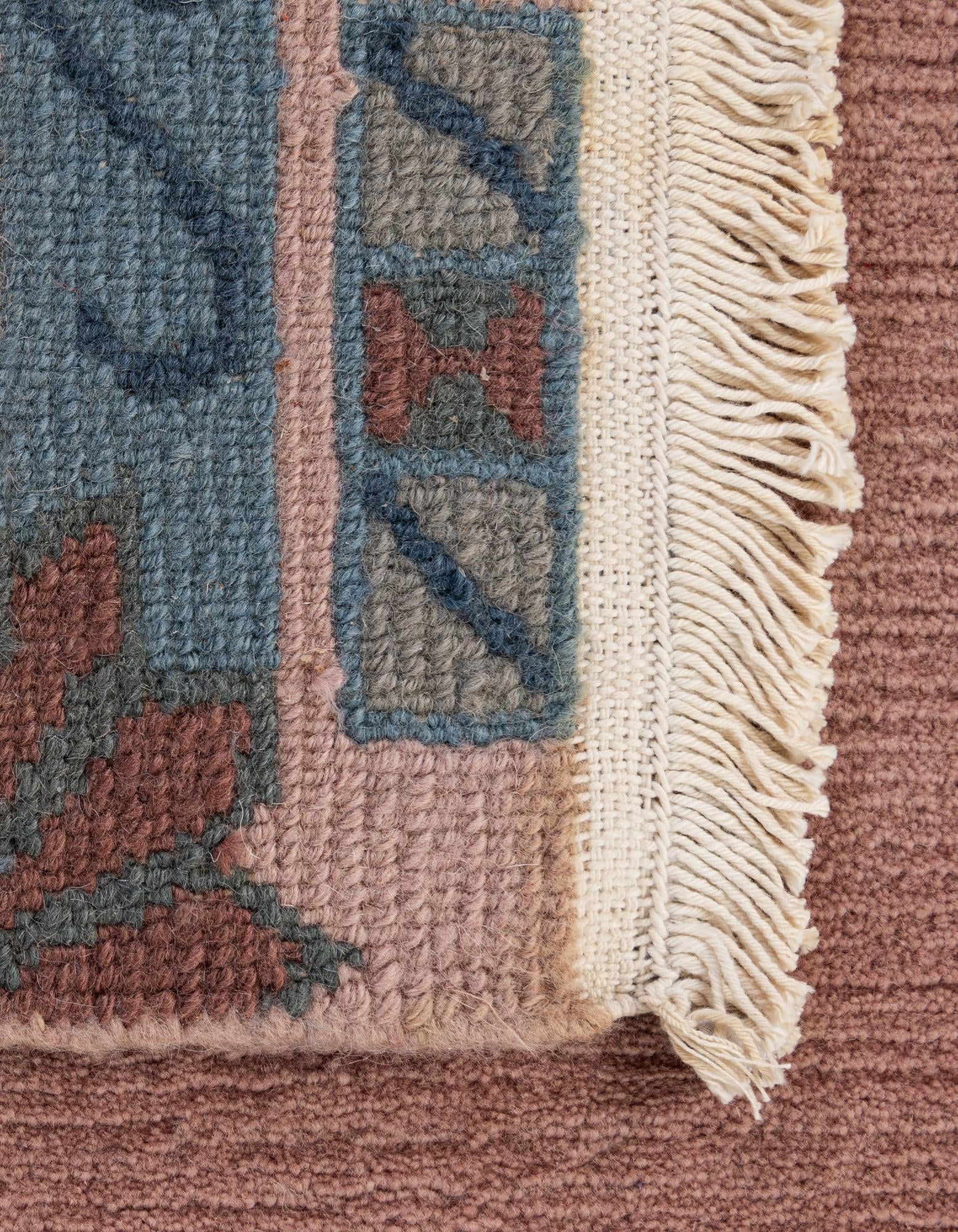 4' 1 x 5' 9 Hand Knotted Tibet Wool Rug