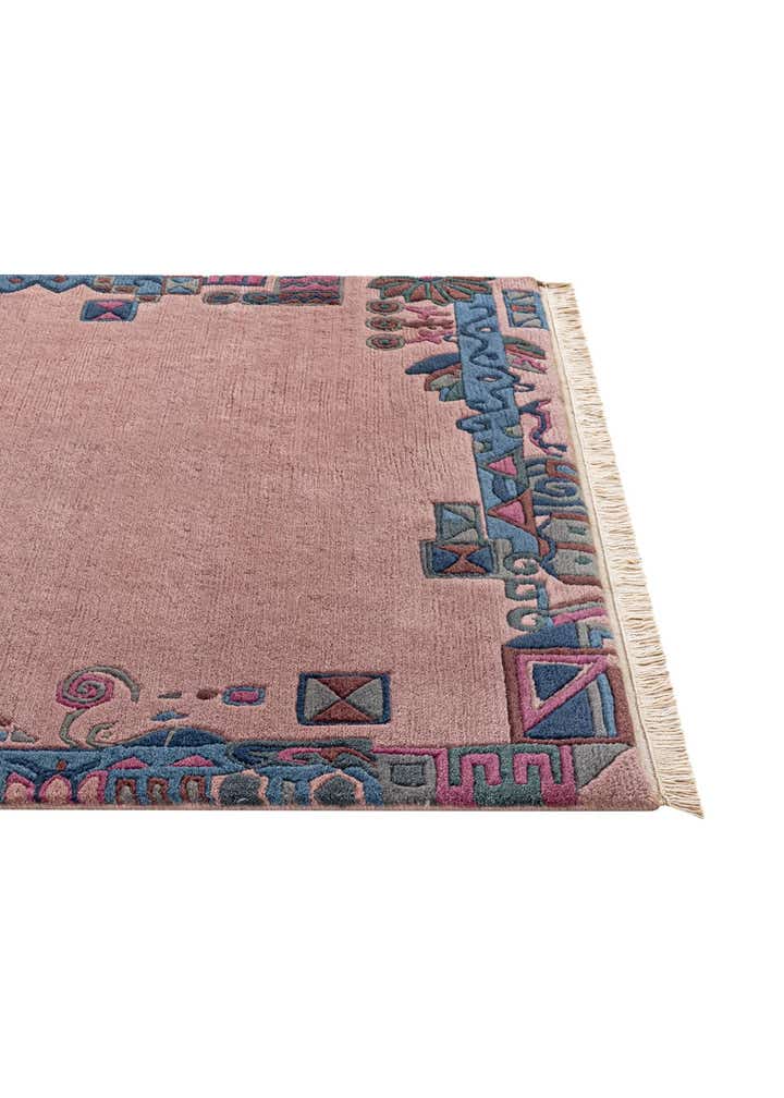 4' 1 x 5' 9 Hand Knotted Tibet Wool Rug