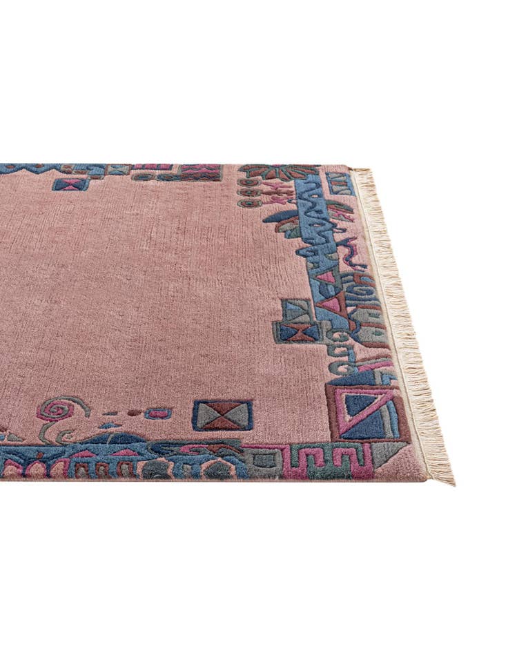 Detail image of 4' 1 x 5' 9  Hand Knotted Tibet Wool Rug