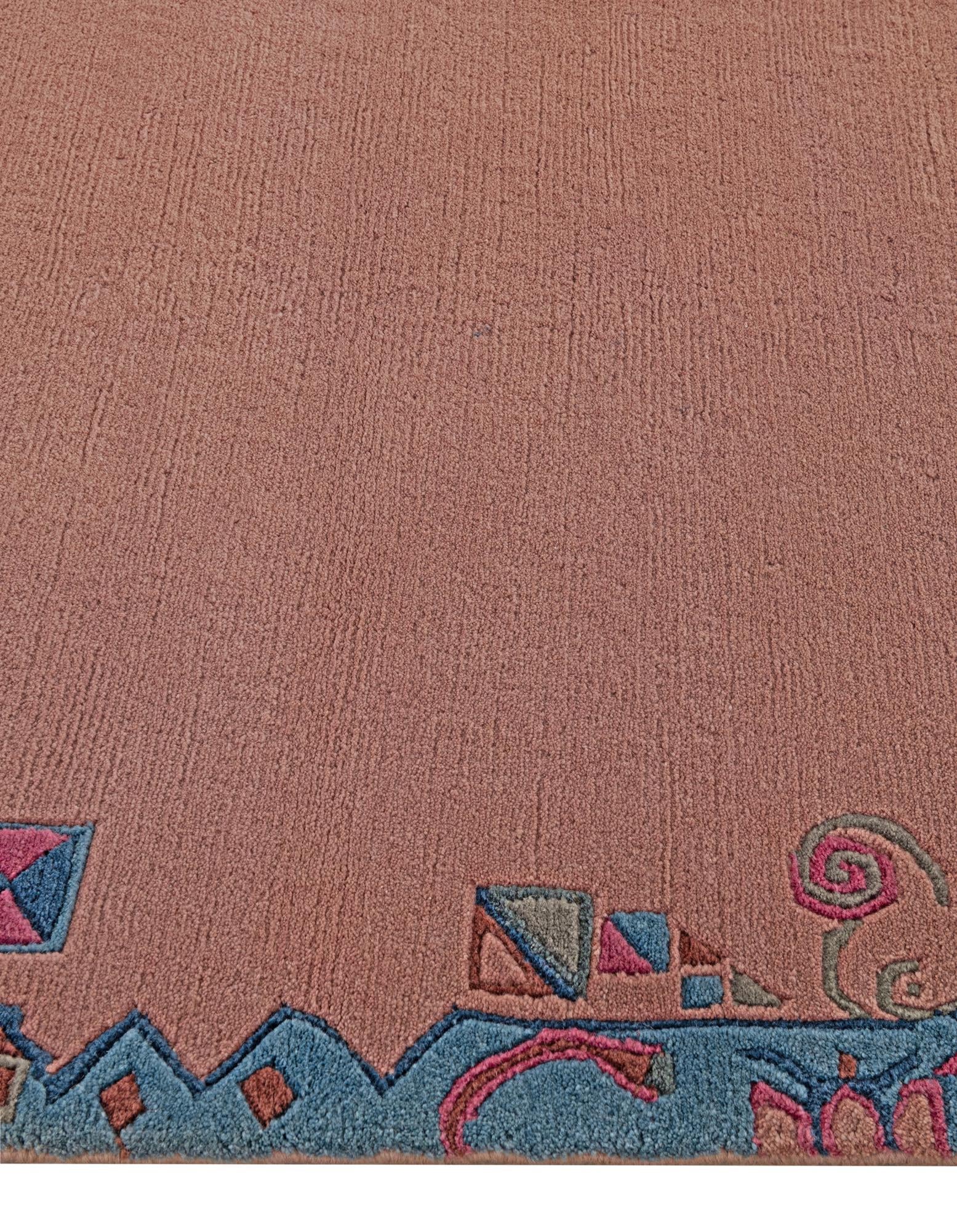 4' 1 x 5' 9 Hand Knotted Tibet Wool Rug