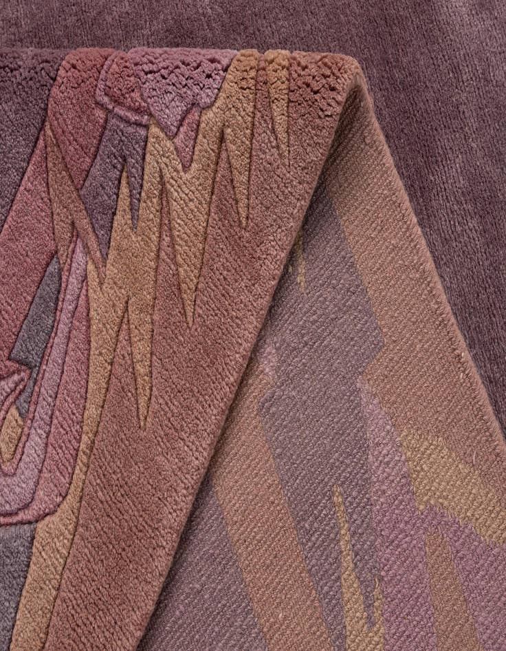 Detail image of 6' 7 x 8' 10  Hand Knotted Tibet Wool Rug